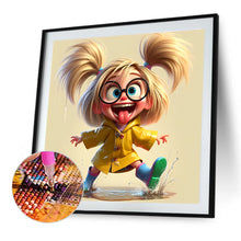 Load image into Gallery viewer, Diamond Painting - Full Round - Funny girl (40*40CM)
