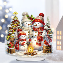 Load image into Gallery viewer, Acrylic Christmas Cardinal Diamond Painting Desktop Decors for Home Office Decor
