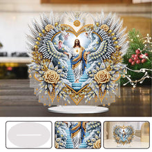Load image into Gallery viewer, Acrylic Christmas Cardinal Diamond Painting Desktop Decors for Home Office Decor

