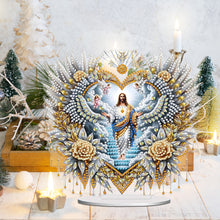 Load image into Gallery viewer, Acrylic Christmas Cardinal Diamond Painting Desktop Decors for Home Office Decor
