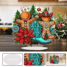 Load image into Gallery viewer, Acrylic Christmas Cardinal Diamond Painting Desktop Decors for Home Office Decor
