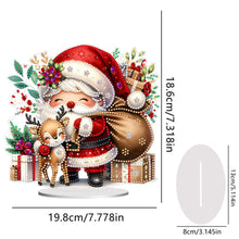 Load image into Gallery viewer, Acrylic Christmas Cardinal Diamond Painting Desktop Decors for Home Office Decor
