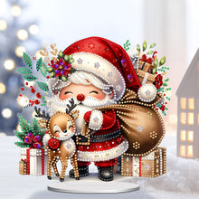 Load image into Gallery viewer, Acrylic Christmas Cardinal Diamond Painting Desktop Decors for Home Office Decor
