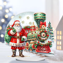 Load image into Gallery viewer, Acrylic Christmas Cardinal Diamond Painting Desktop Decors for Home Office Decor
