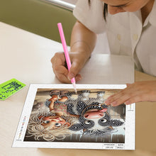 Load image into Gallery viewer, Diamond Painting - Partial Special Shaped - Cute children (30*30CM)
