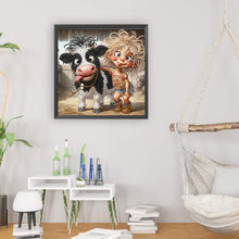 Load image into Gallery viewer, Diamond Painting - Partial Special Shaped - Cute children (30*30CM)
