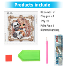 Load image into Gallery viewer, Diamond Painting - Partial Special Shaped - Cute children (30*30CM)
