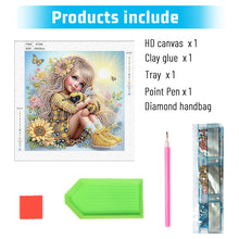 Load image into Gallery viewer, Diamond Painting - Partial Special Shaped - Cute children (30*30CM)

