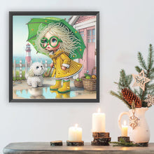 Load image into Gallery viewer, Diamond Painting - Partial Special Shaped - Cute children (30*30CM)
