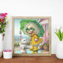Load image into Gallery viewer, Diamond Painting - Partial Special Shaped - Cute children (30*30CM)
