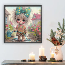 Load image into Gallery viewer, Diamond Painting - Partial Special Shaped - Cute children (30*30CM)
