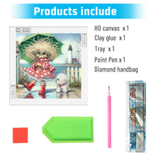 Load image into Gallery viewer, Diamond Painting - Partial Special Shaped - Cute children (30*30CM)
