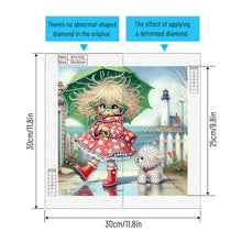 Load image into Gallery viewer, Diamond Painting - Partial Special Shaped - Cute children (30*30CM)
