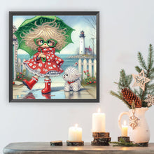 Load image into Gallery viewer, Diamond Painting - Partial Special Shaped - Cute children (30*30CM)
