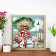 Load image into Gallery viewer, Diamond Painting - Partial Special Shaped - Cute children (30*30CM)
