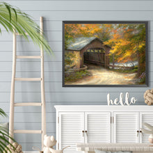 Load image into Gallery viewer, Diamond Painting - Full Round - Autumn bridge (40*30CM)
