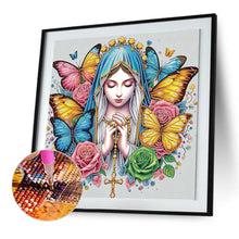 Load image into Gallery viewer, Diamond Painting - Partial Special Shaped - Religious Jesus Mother (40*40CM)
