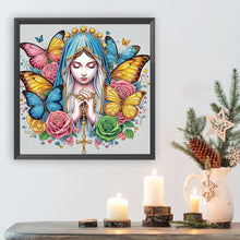 Load image into Gallery viewer, Diamond Painting - Partial Special Shaped - Religious Jesus Mother (40*40CM)
