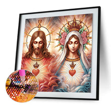 Load image into Gallery viewer, Diamond Painting - Partial Special Shaped - Religious Jesus Mother (40*40CM)
