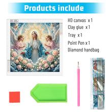 Load image into Gallery viewer, Diamond Painting - Partial Special Shaped - Religious Jesus Mother (40*40CM)
