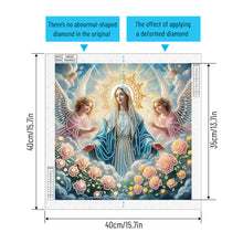 Load image into Gallery viewer, Diamond Painting - Partial Special Shaped - Religious Jesus Mother (40*40CM)

