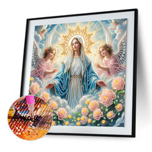 Load image into Gallery viewer, Diamond Painting - Partial Special Shaped - Religious Jesus Mother (40*40CM)
