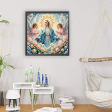 Load image into Gallery viewer, Diamond Painting - Partial Special Shaped - Religious Jesus Mother (40*40CM)
