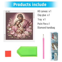 Load image into Gallery viewer, Diamond Painting - Partial Special Shaped - Religious Jesus Mother (40*40CM)
