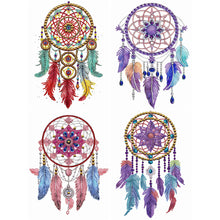 Load image into Gallery viewer, 4Pcs Partial Special Diamond Painting Set - Dream catcher (30*40CM)
