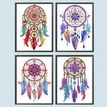 Load image into Gallery viewer, 4Pcs Partial Special Diamond Painting Set - Dream catcher (30*40CM)
