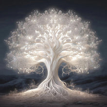 Load image into Gallery viewer, 4pcs Round Diamond Painting Set - Tree of life (30*30CM)
