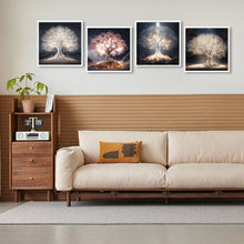 Load image into Gallery viewer, 4pcs Round Diamond Painting Set - Tree of life (30*30CM)
