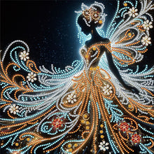 Load image into Gallery viewer, 4pcs Round Diamond Painting Set - Angel wings (30*30CM)
