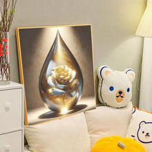 Load image into Gallery viewer, Diamond Painting - Full Round - Spotlight rose (40*40CM)
