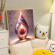 Load image into Gallery viewer, Diamond Painting - Full Round - Spotlight rose (40*40CM)
