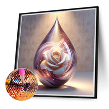 Load image into Gallery viewer, Diamond Painting - Full Round - Spotlight rose (40*40CM)
