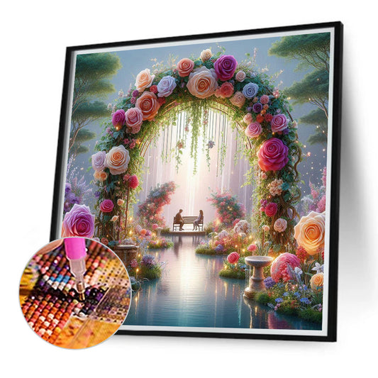 Diamond Painting - Full Round - Dream garden (40*40CM)