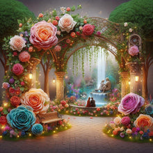 Load image into Gallery viewer, Diamond Painting - Full Round - Dream garden (40*40CM)
