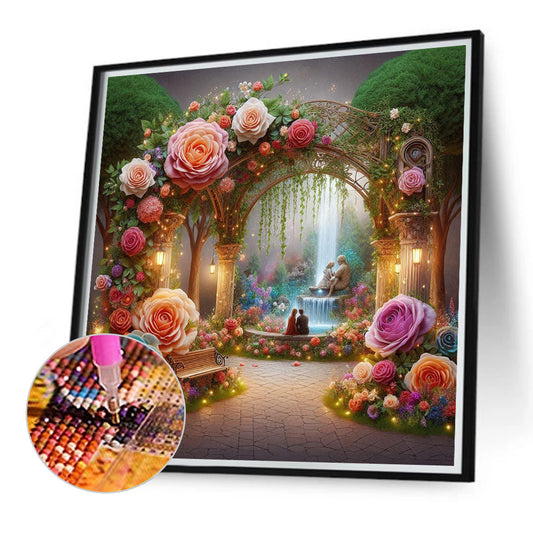 Diamond Painting - Full Round - Dream garden (40*40CM)