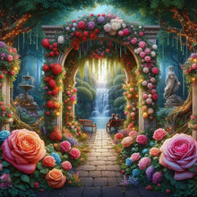 Load image into Gallery viewer, Diamond Painting - Full Round - Dream garden (40*40CM)
