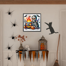 Load image into Gallery viewer, Diamond Painting - Full Round - Halloween horror night (40*40CM)
