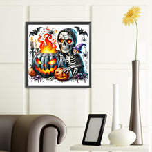 Load image into Gallery viewer, Diamond Painting - Full Round - Halloween horror night (40*40CM)
