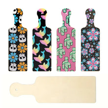 Load image into Gallery viewer, 4Pcs Flower Pattern 5D DIY Diamond Painting Serving Tray for Desk Coffee Table
