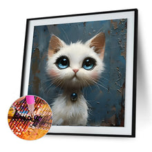 Load image into Gallery viewer, Diamond Painting - Full Round - Cute cat (30*30CM)
