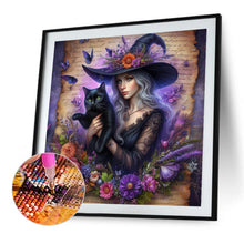 Load image into Gallery viewer, AB Diamond Painting - Full Round - Halloween witch (40*40CM)
