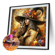Load image into Gallery viewer, AB Diamond Painting - Full Round - Halloween witch (40*40CM)
