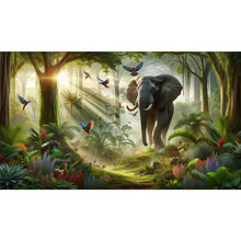 Load image into Gallery viewer, AB Diamond Painting - Full Round - Forest animal (70*40CM)
