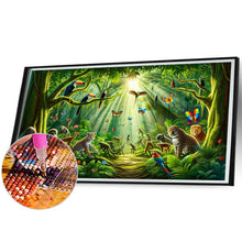 Load image into Gallery viewer, AB Diamond Painting - Full Round - Forest animal (70*40CM)
