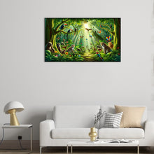 Load image into Gallery viewer, AB Diamond Painting - Full Round - Forest animal (70*40CM)
