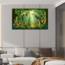 Load image into Gallery viewer, AB Diamond Painting - Full Round - Forest animal (70*40CM)
